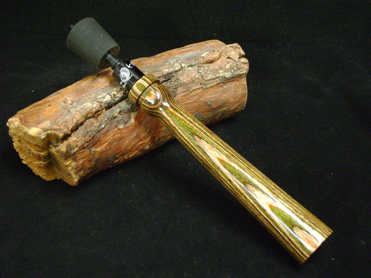 Green Camo Boarwood Turkey Trumpet