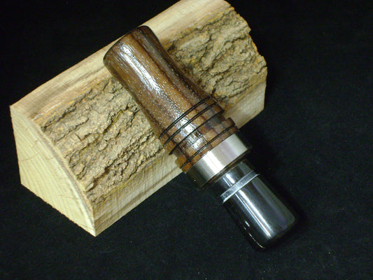 Rosewood and Buffalo Horn Mallard Duck Call