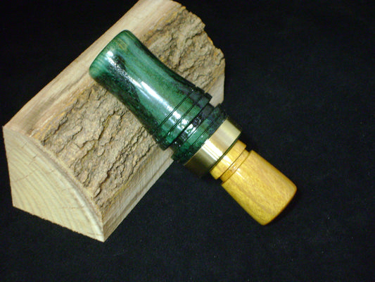 Stabilized Maple and Osage Orange Mallard Duck Call