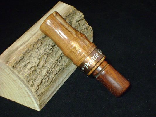 Plum Wood and Cocobolo Mallard Duck Call