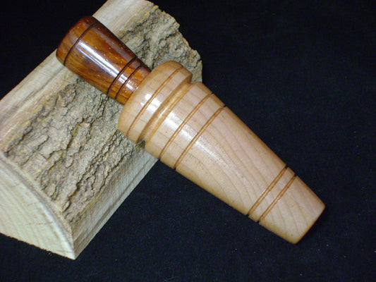 Old Style Big Leaf Maple and Cocobolo Mallard Duck Call