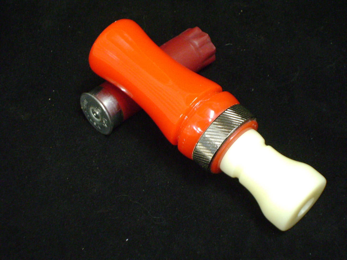 Ferrari Red and Ivory Acrylic Mallard Duck Call