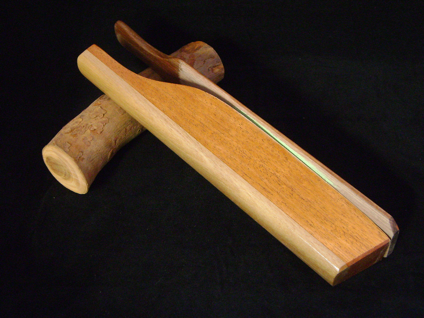 Spanish Cedar and Black Walnut Short Paddle Call