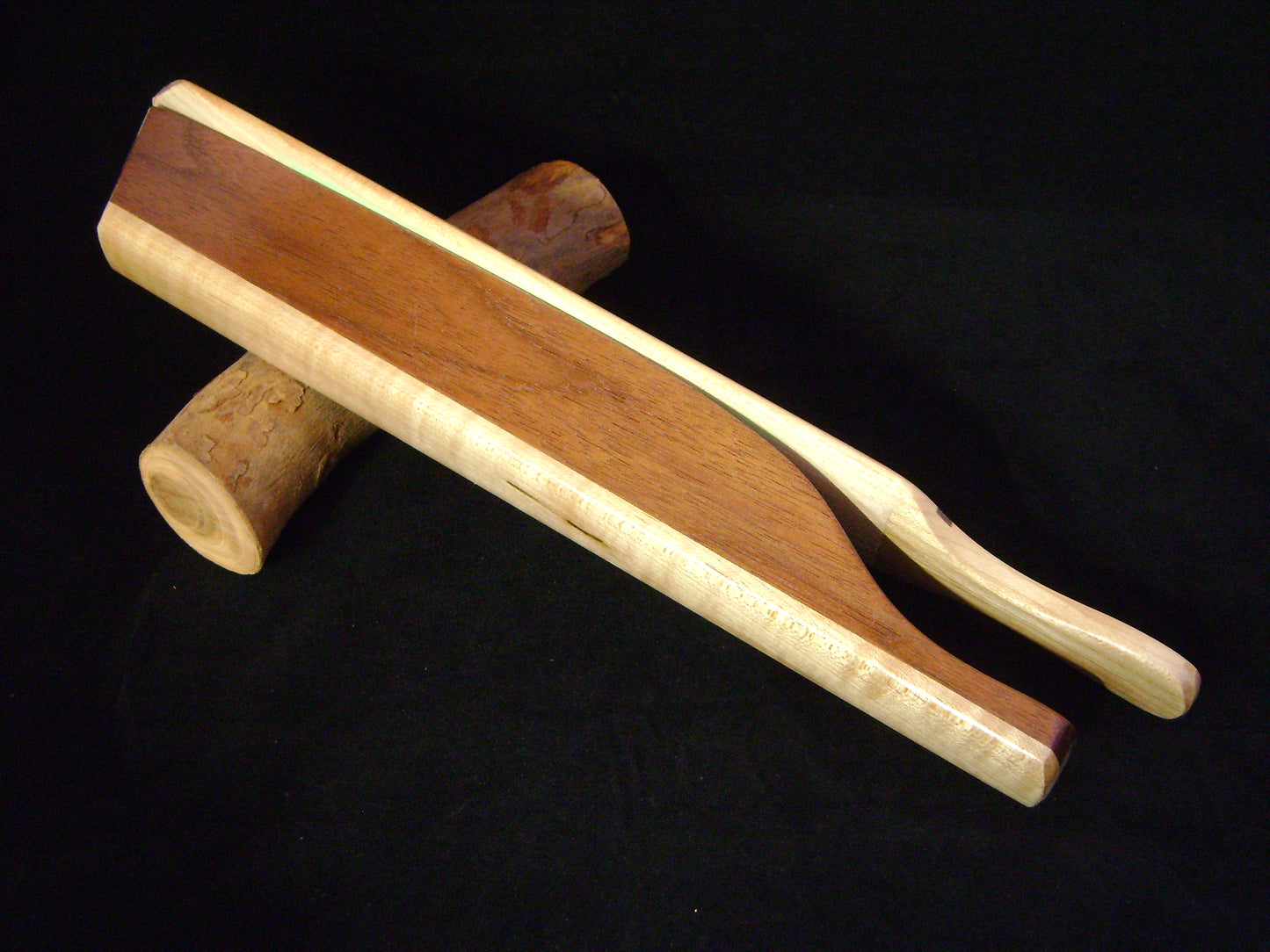 Black Walnut and Big Leaf Maple Long Box Paddle Call