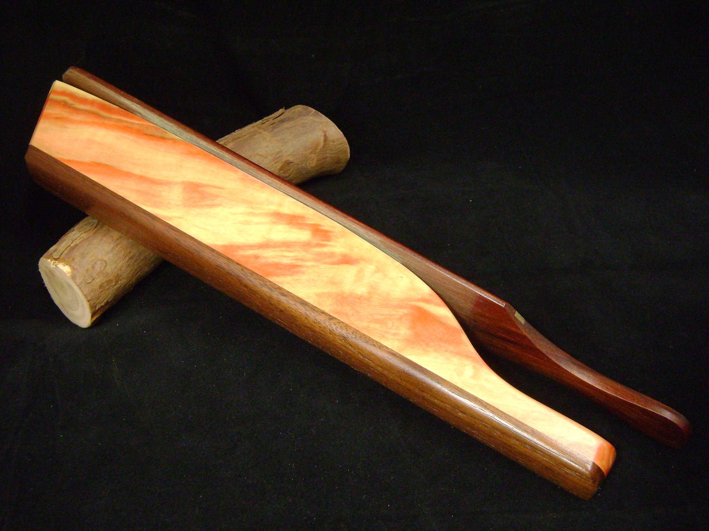 Flaming Box Elder and Rosewood Long Box Call