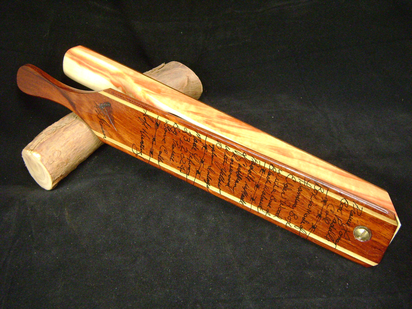 Flaming Box Elder and Rosewood Long Box Call