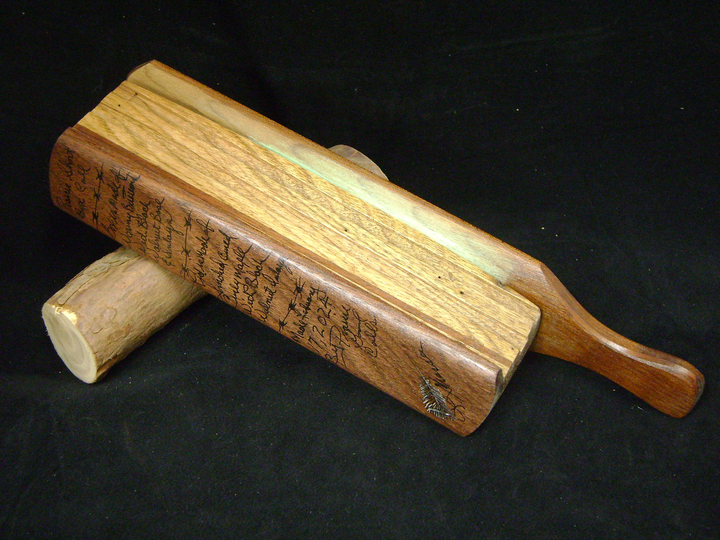 Butternut and Smoked Curly Maple Short Box Call