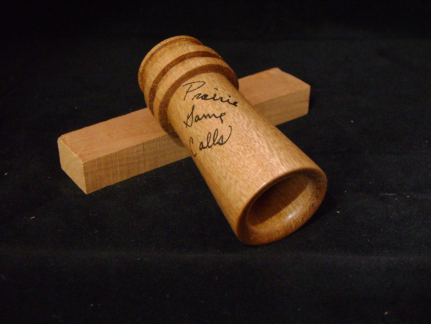 Mahogany Open Bore Tube Call