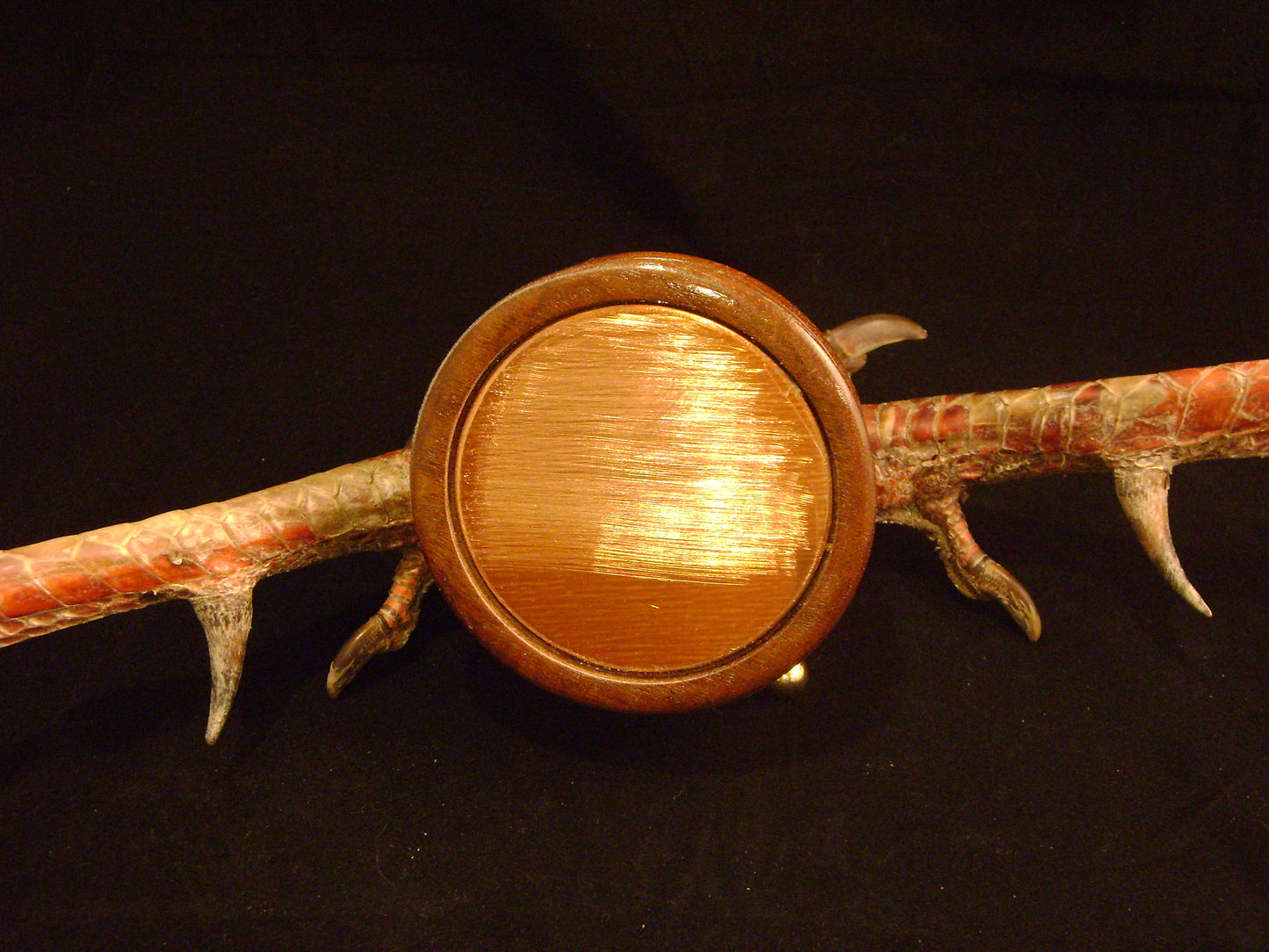 2.75" Curly Ironwood Copper Call