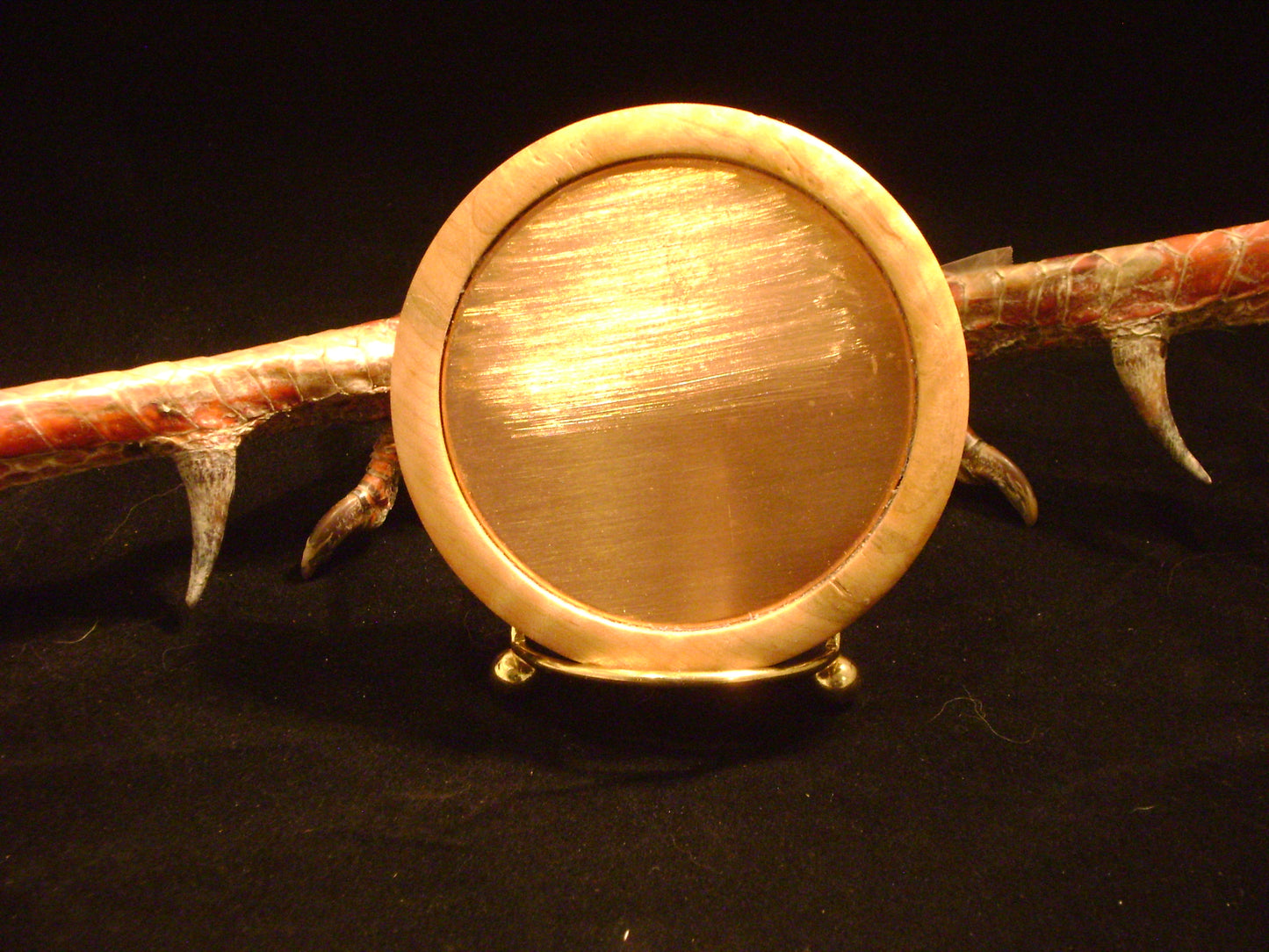 3.25" Curly Maple Copper Friction Call