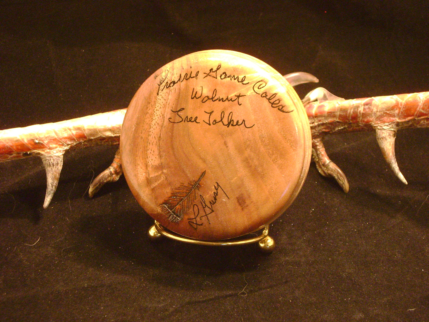 3.25" Walnut Tree Talker Slate Friction Call