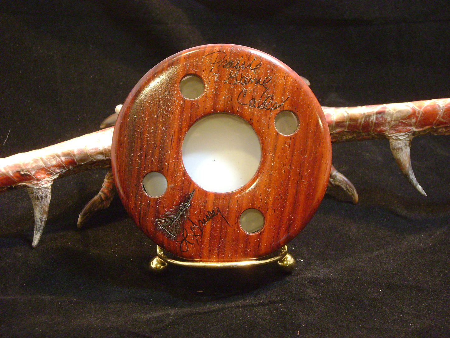 3.5" Cocobolo Glass/Glass Double Sided Friction Call