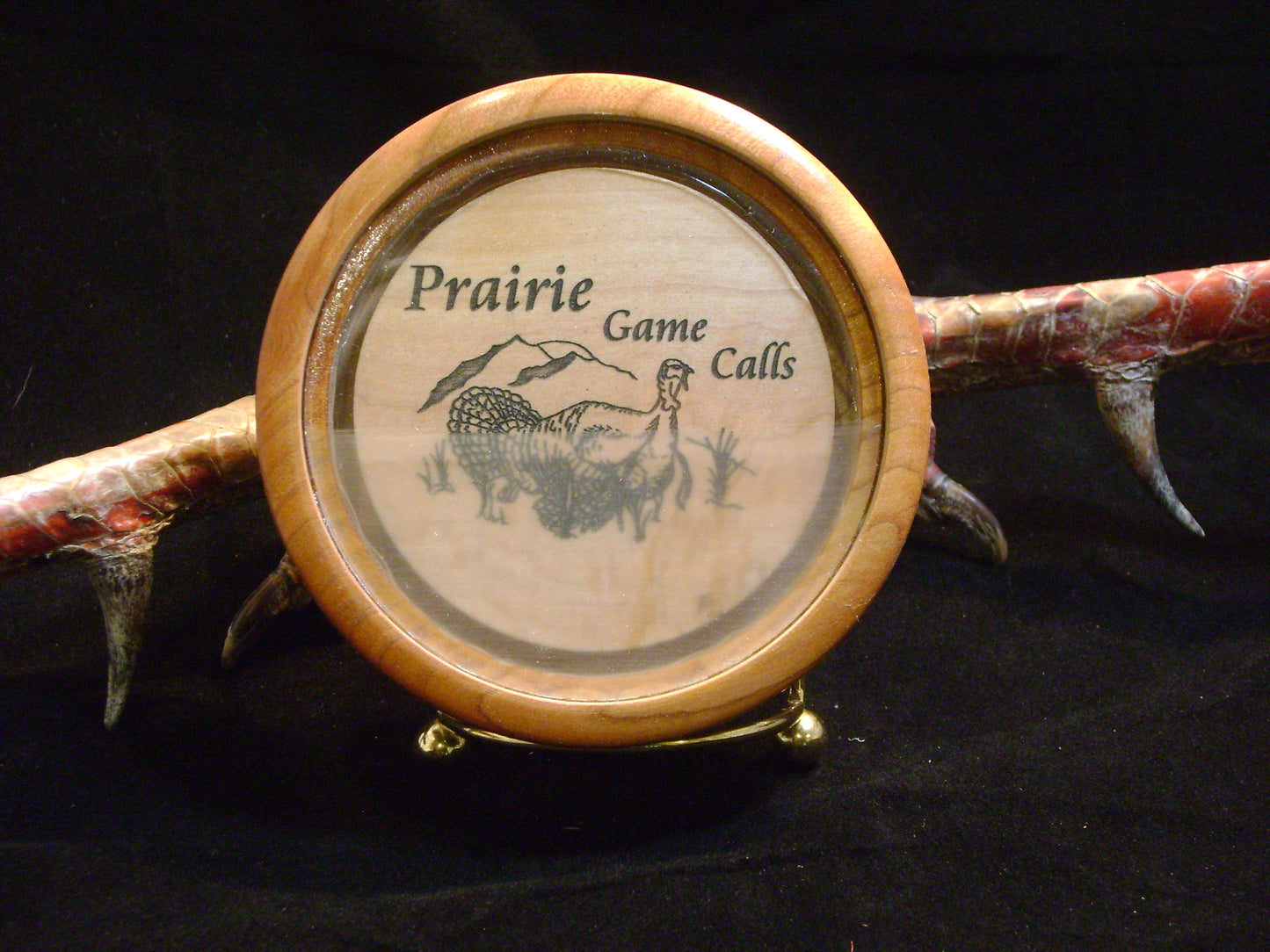 3.5" Cherry Glass/Maple Friction Call