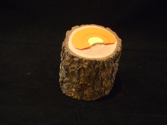 Orange 3 Reed Cutter Center Cut Mouth Call