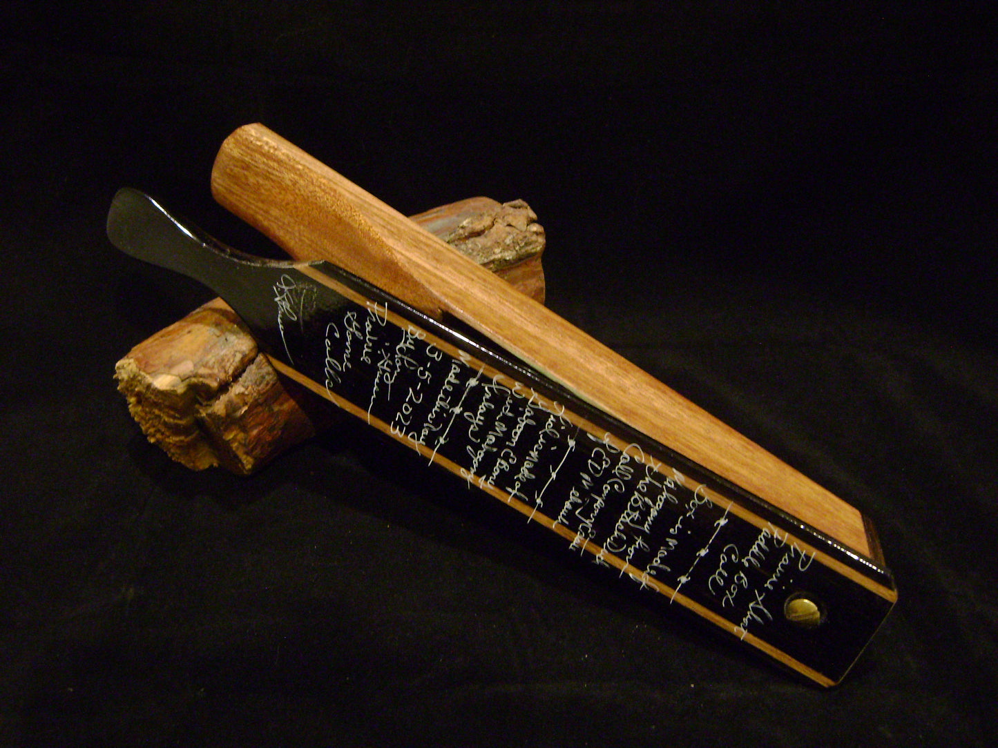 Mahogany and Ebony Short Box Paddle Call