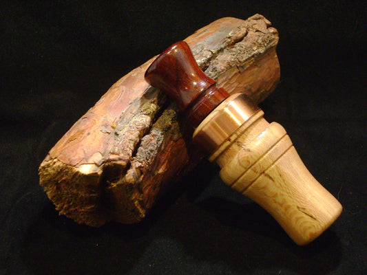 Sycamore and Cocobolo Mallard Duck Call