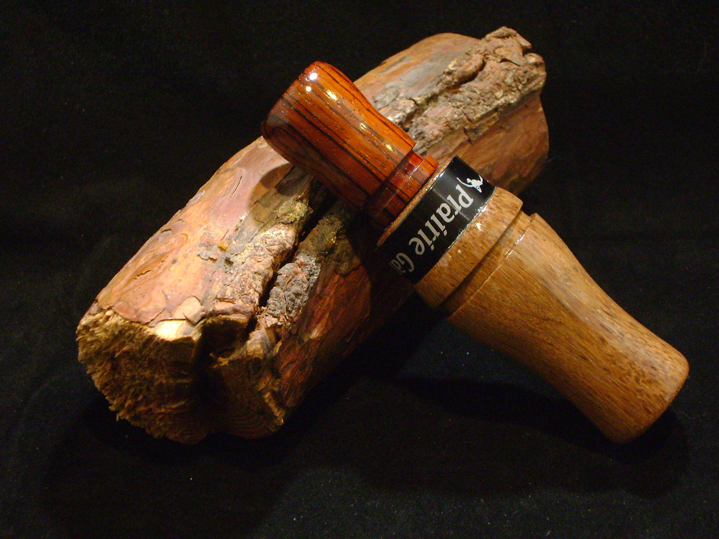 Red Palm and Cocobolo Mallard Duck Call