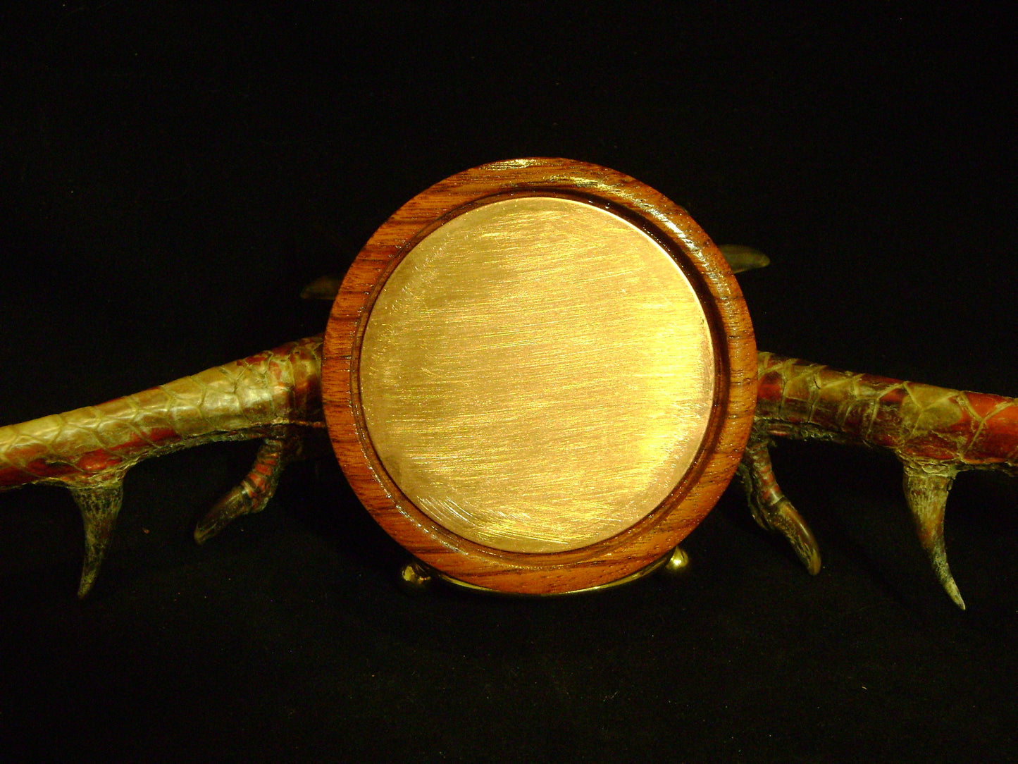 3.0"Red Zebrawood CopperGlass Friction Call